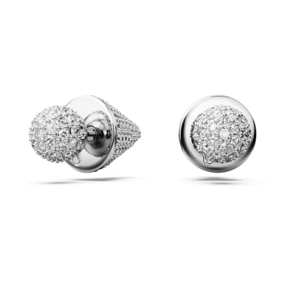 Afbeelding van Swarovski Luna Zilverkleurige Oorbellen 5662284
