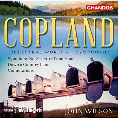 Afbeelding van BBC Philharmonic Orchestra, John Wilson Copland: Orchestral Works 4 Symphonies (Super Audio CD)