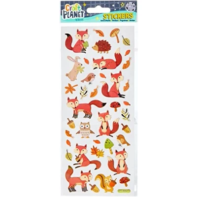 Afbeelding van Craft Planet Stickers voor scrapbooking, CPT 805271, meerkleurig, Eén maat