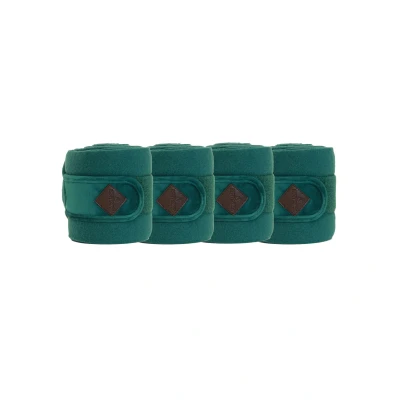 Image de Kentucky Bandages Polaire Velours Vert Foncé Full
