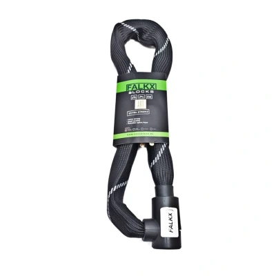 Afbeelding van Falkx Kettingslot Art2 Goedgekeurd 110 CM Zwart