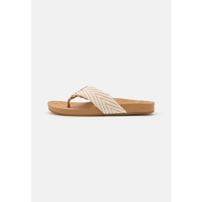 Afbeelding van Reef Cushion Strand Teensandalen, Dames, Maat: 36, Vintage Leer en textiel