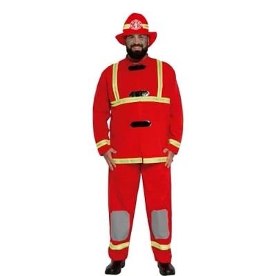 Afbeelding van Fiestas Guirca Kostuum Brandweerman XL (54 56)