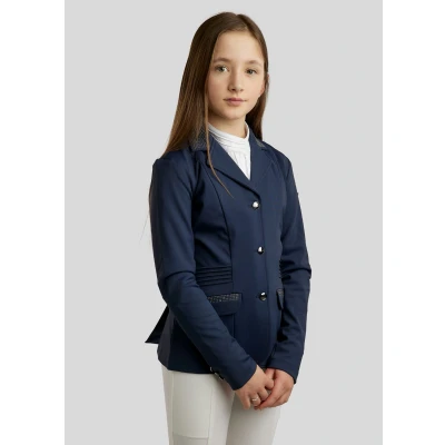 Image de Montar Petite Veste de Concours MoKately Junior Marin foncé