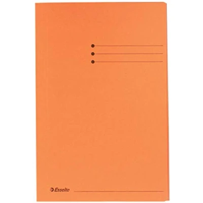 Afbeelding van Esselte Manilla 3 klepsmap folio 50 stuks Oranje
