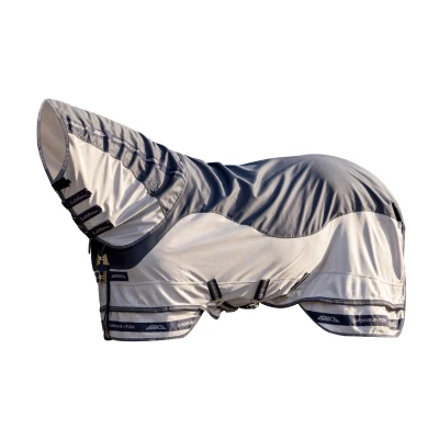 Image de LeMieux Couverture Anti Mouches Arika Shower Tek Marine/Gris 135/184