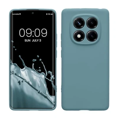 Afbeelding van kwmobile telefoonhoesje geschikt voor Xiaomi Redmi Note 14 Pro 4G Hoesje smartphone Precisie camera uitsnede In antieksteen
