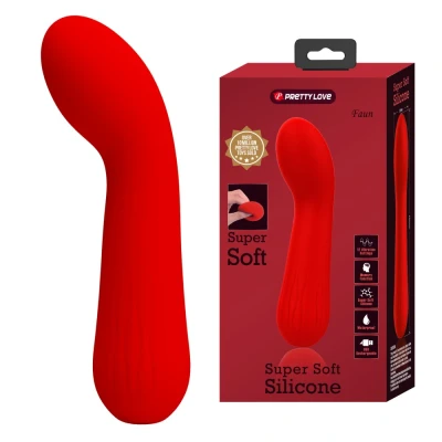 Afbeelding van Pretty Love Faun Buigzame G Spot Vibrator Rood