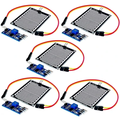 Afbeelding van AZDelivery 5 x Rain Drop Sensor Module compatibel met Arduino Inclusief E Book!