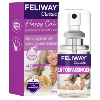 Afbeelding van Feliway Anti Stress Spray Kat stressmiddel 20 ml
