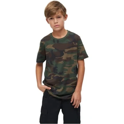 Afbeelding van Brandit Tshirt print voor kinderen, Maat: 122/128, Woodland