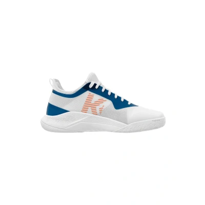 Afbeelding van Kempa Kourtfly Sneakers laag voor kinderen, Maat: 34, Weiss blau Mesh
