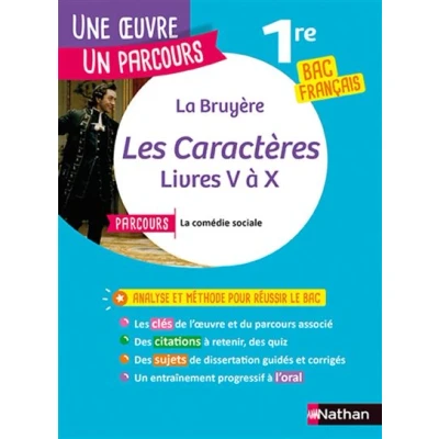 Image de La Bruyère, Les Caractères Livres V à X