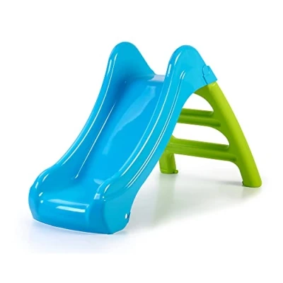 Afbeelding van FEBER First Slide, kleine en kleurrijke kinderglijbaan, 2 in 1, met slangopening om waterglijbaan te worden, voor jongens meisjes vanaf 1 jaar, beroemd (FEB04000)