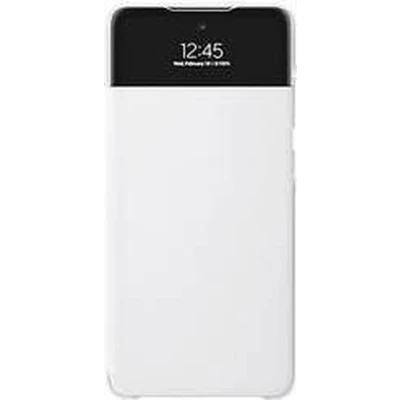 Afbeelding van Samsung S View wallet Hoesje Galaxy A72 Wit