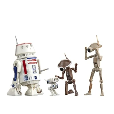 Afbeelding van Star Wars: The Mandalorian Black Series Action Figure 4 Pack R5 D4, BD 72 &amp; Pit Droids