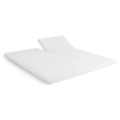 Afbeelding van Beter Bed Select Hoeslaken Jersey voor splittopper 160 x 200/210/220 cm Wit