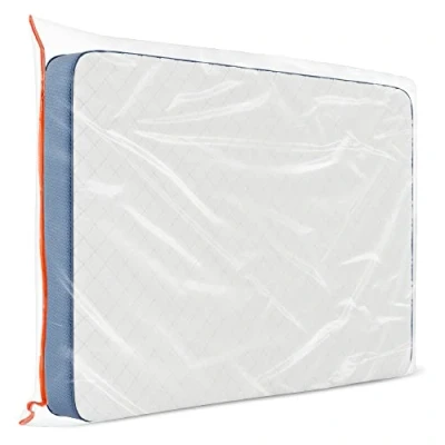 Afbeelding van Plastic Matrashoes 140x200 cm (Dikte 30 cm) Bescherm uw matras Perfect voor opslag, verhuizing Met rits