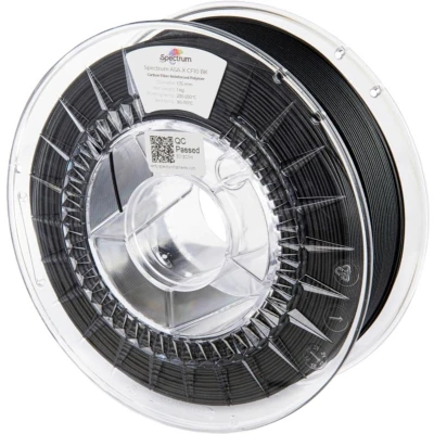 Afbeelding van Spectrum Filaments 80716 ASA X CF10 Filament Slagvast, Weerbestendig, UV bestendig, Koolstofvezelversterkt 1.75 mm 1000 g Zwart (mat) 1 stuk(s)
