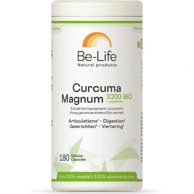 Afbeelding van Curcuma Magnum 3200 &amp; Piperine Bio 180Sft