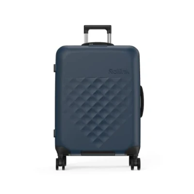 Afbeelding van Rollink Vega 360 Opvouwbare Medium Koffer 4w atlantic blue Harde