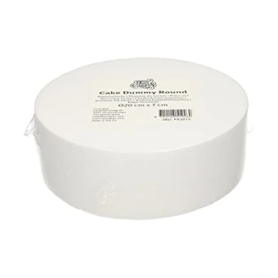Afbeelding van FunCakes Taart Dummy Piepschuim Blok Rond Ø20 cm x 7