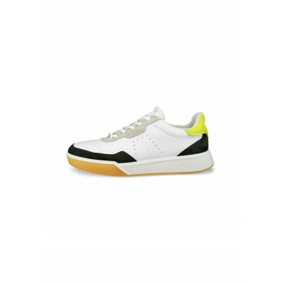 Afbeelding van ECCO Sneakers laag, Heren, Maat: 39, Peat white lime punch Leer