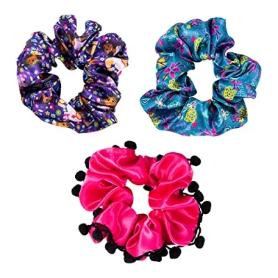 Afbeelding van Disney Encanto VE700981L haarelastiekjes, roze, paars en blauw, 3 stuks