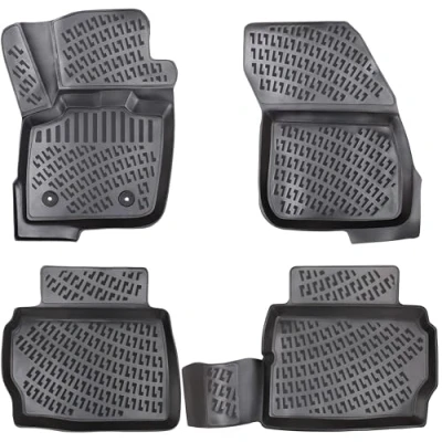 Afbeelding van Design 3D rubberen matten set voor Ford Mondeo (V), bouwjaar vanaf 2014, extra hoge rand van 5 cm