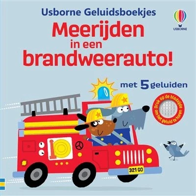 Image de Meerijden in een brandweerauto!