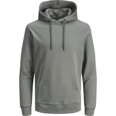 Afbeelding van Jack &amp; Jones Jjebasic HOOD Hoodie, Heren, Maat: Small, Sedona sage