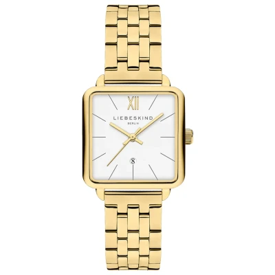 Afbeelding van Liebeskind Berlin Horloge, Heren, Maat: One Size, Yellow gold