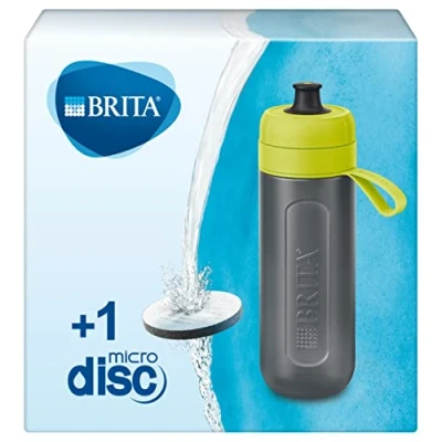 Image de Gourde filtrante active Brita Vert avec 1 filtre MicroDisc