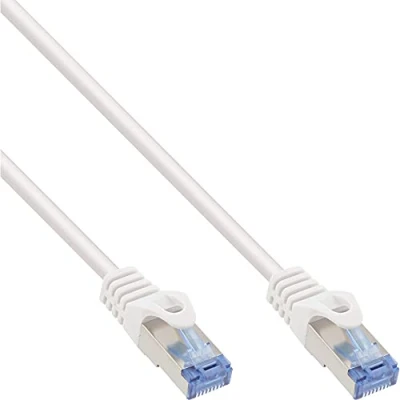 Afbeelding van InLine Patchkabel RJ 45 (M) naar (S/FTP, CAT6a, 0.50 m), Netwerkkabel
