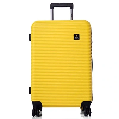 Afbeelding van National Geographic Harde Koffer / Trolley Reiskoffer 67 cm (Medium) Abroad Geel