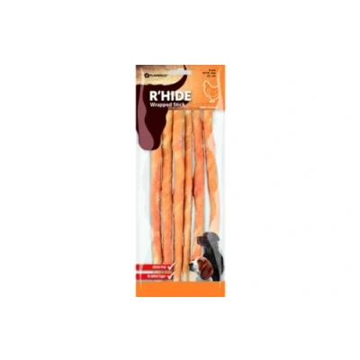 Afbeelding van Hondensnack R&#039;Hide Kip Wrapped Stick 25 cm 3 stuks