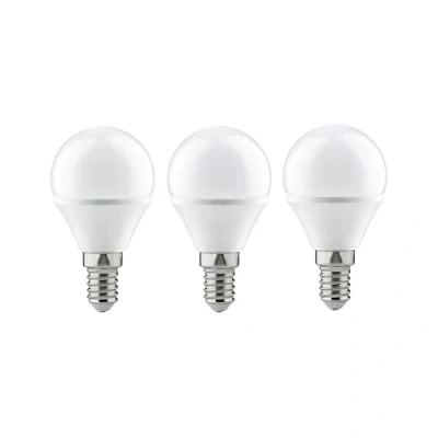 Afbeelding van Paulmann 28427 LED lamp Energielabel G (A G) E14 3.5 W Warmwit (Ø x h) 45 mm 80 3 stuk(s)
