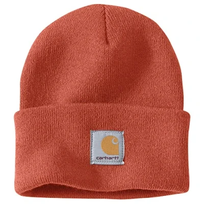 Afbeelding van Carhartt A18 Muts Watch Hat Beanie Desert Orange