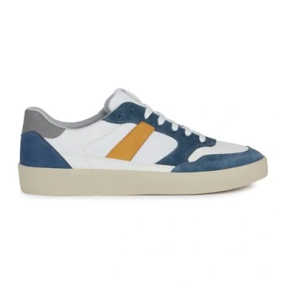 Afbeelding van Geox Affile Sneakers laag, Heren, Maat: 42, Blau Leer