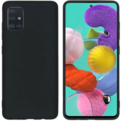 Afbeelding van imoshion Color Backcover voor de Samsung Galaxy A51 Zwart