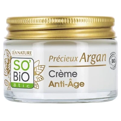 Afbeelding van so bio etic Argan anti aging day cream