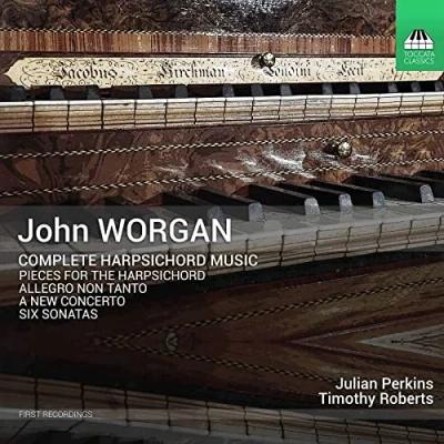 Afbeelding van Julian Perkins &amp; Timothy Roberts John Worgan: Complete Harpsichord Music (CD)