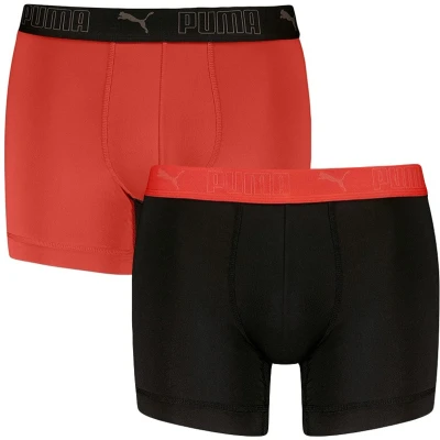 Afbeelding van Puma MEN Sport 2 PACK Onderbroeken, Heren, Maat: Large, Black/red