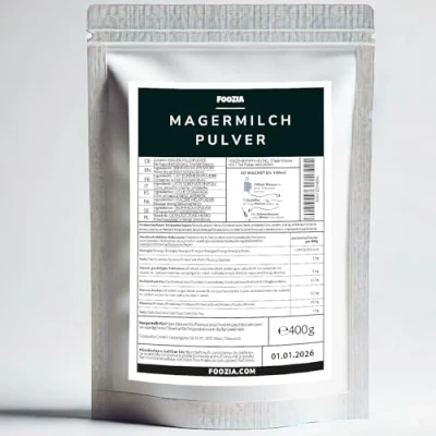 Afbeelding van melkpoeder magere gemaakt van pure verse melk 400 g Foozia