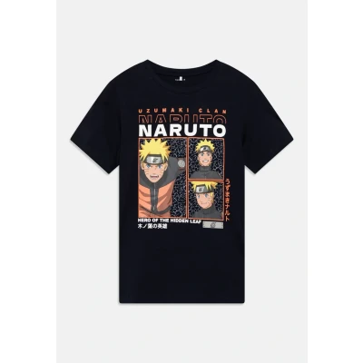Afbeelding van Name it Nkmjadil Naruto Tshirt print voor kinderen, Maat: 134/140, Dark sapphire