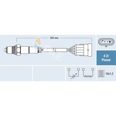 Afbeelding van Fae Lambda sonde 77223