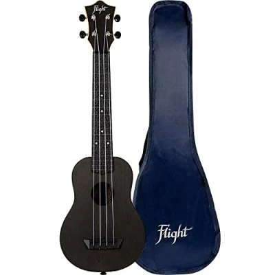 Afbeelding van Flight ALMTUSL35BK TUSL35 Long Neck ABS Travel Ukulele Zwart