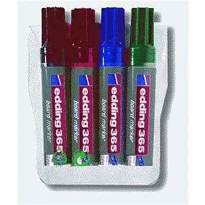 Afbeelding van edding 365 whiteboard marker set van 4 assorti