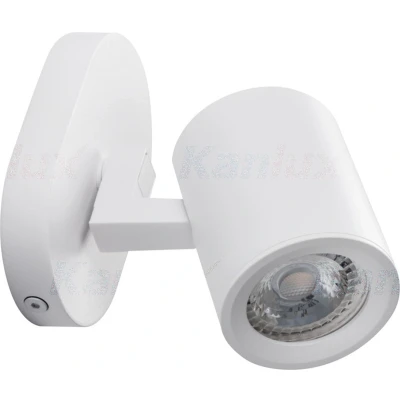 Afbeelding van Kanlux Laurin EL 10W wit wandlamp spot GU10