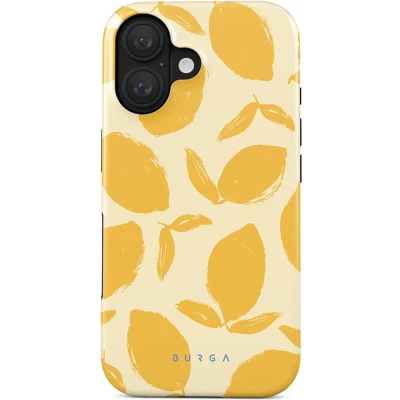 Afbeelding van Burga Tough Case geschikt voor Apple iPhone 16 Lemon Tart